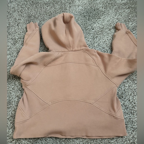 Lululemon scuba oversized half-zip hoodie - pink clay xs/s - Picture 3 of 11